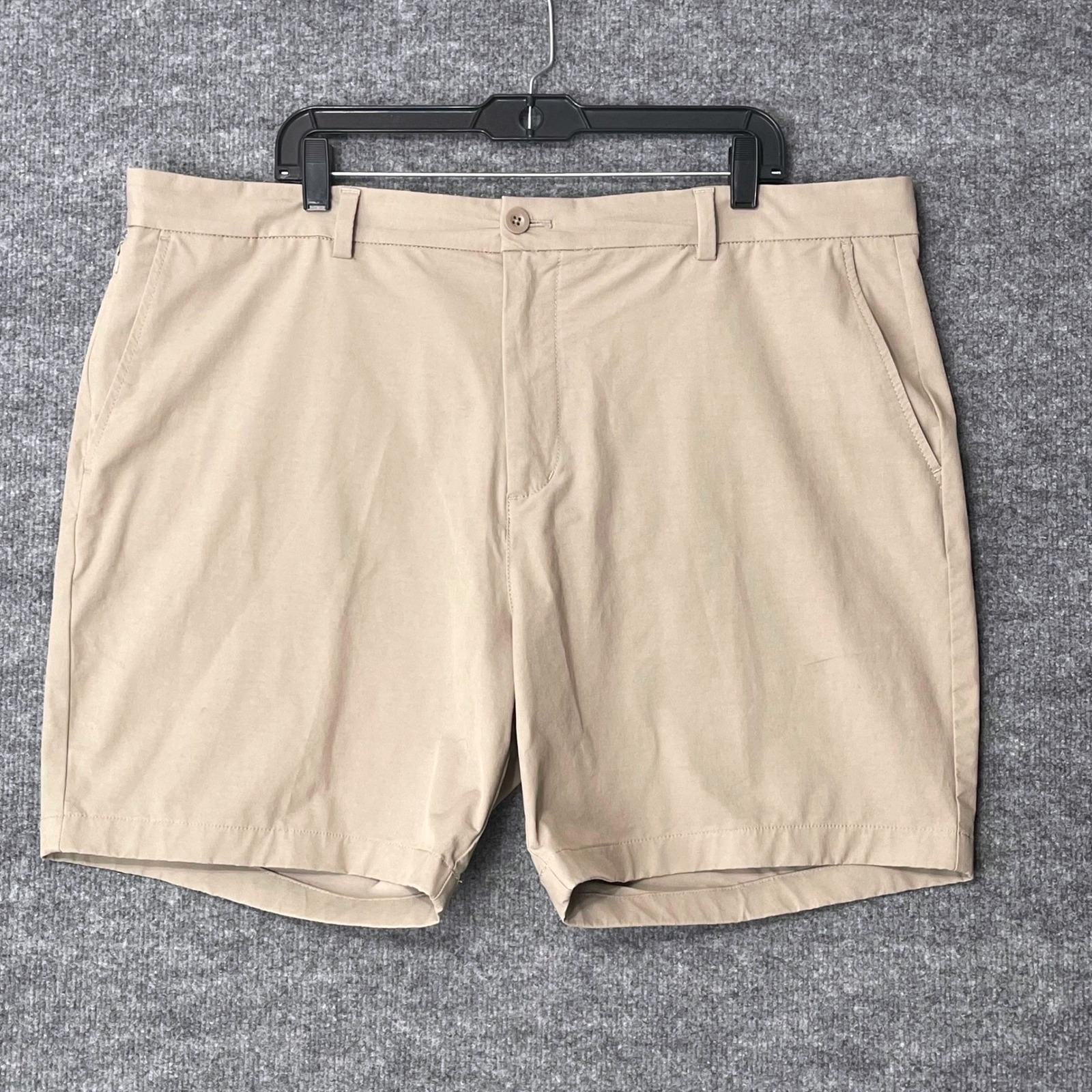 Vineyard Vines Men 40 (42) Otg On-The-Go Shorts Khaki Stretch Performance Golf